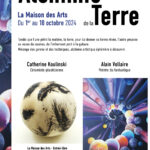 Affiche de l'exposition alchimie de la terre