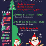 Affiche concerts de Noël