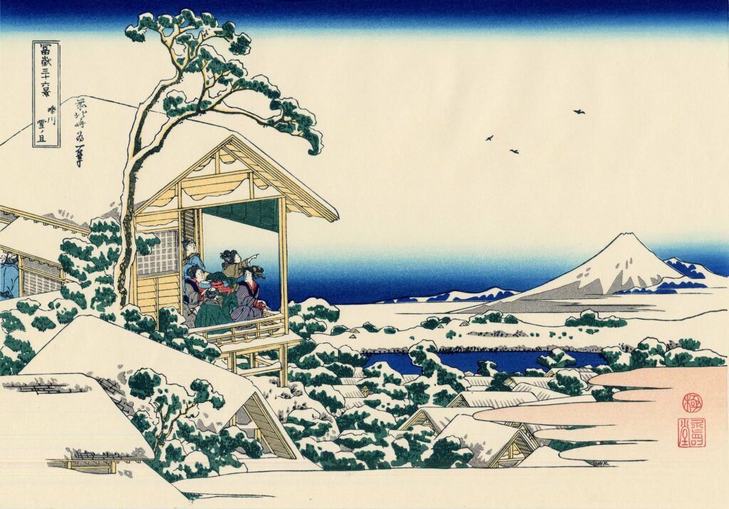 Estampe de Katsushika Hokusai